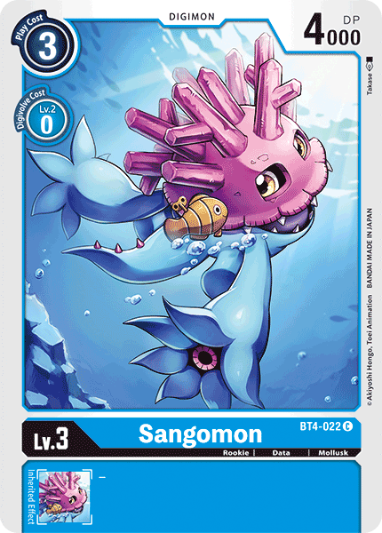 Sangomon [BT4-022] [Great Legend] | Devastation Store