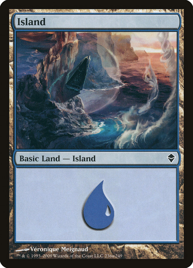 Island (236a) [Zendikar] - Devastation Store | Devastation Store