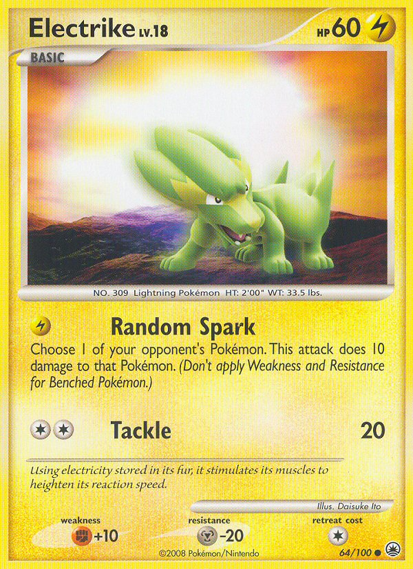 Electrike (64/100) [Diamond & Pearl: Majestic Dawn] | Devastation Store