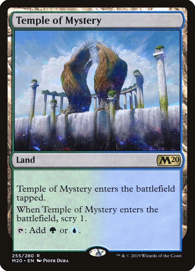 Temple of Mystery [Core Set 2020] | Devastation Store