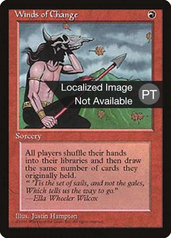 Winds of Change [Fourth Edition (Foreign Black Border)] | Devastation Store