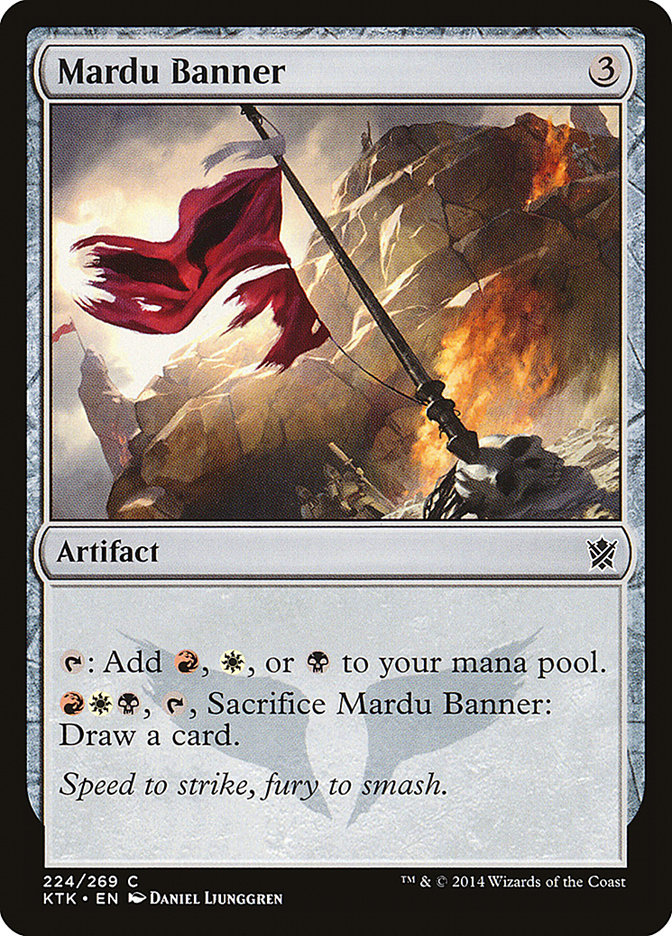 Mardu Banner [Khans of Tarkir] | Devastation Store