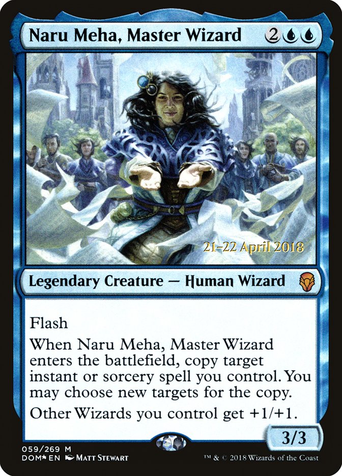 Naru Meha, Master Wizard  [Dominaria Prerelease Promos] | Devastation Store