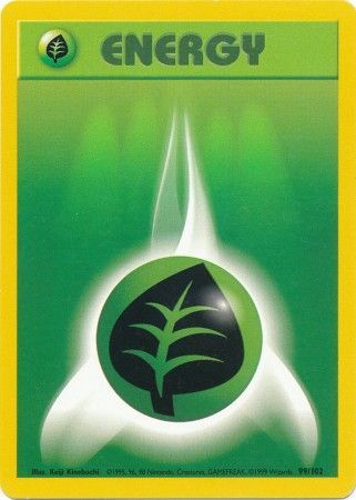 Grass Energy (99/102) [Base Set Unlimited] | Devastation Store