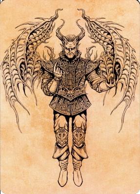 Raphael, Fiendish Savior Art Card (75) [Commander Legends: Battle for Baldur's Gate Art Series] | Devastation Store