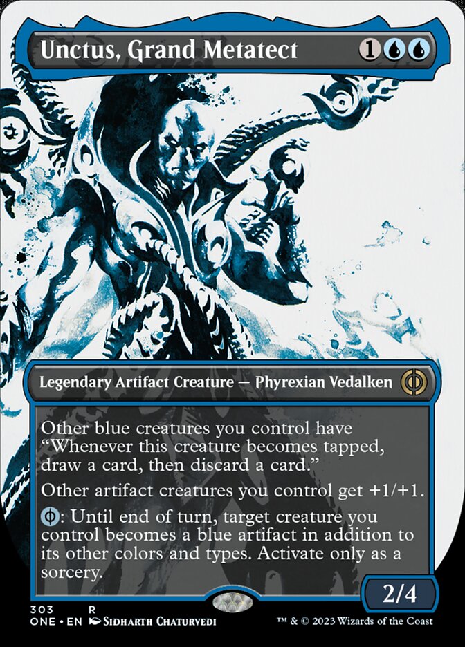 Unctus, Grand Metatect (Borderless Ichor) [Phyrexia: All Will Be One] | Devastation Store