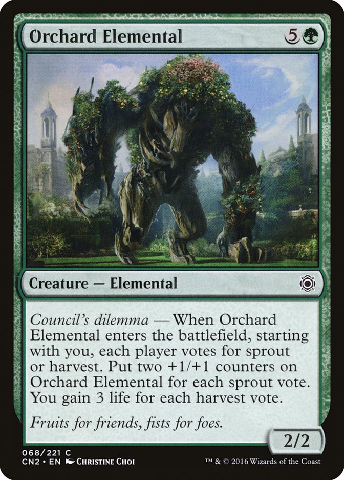 Orchard Elemental [Conspiracy: Take the Crown] | Devastation Store