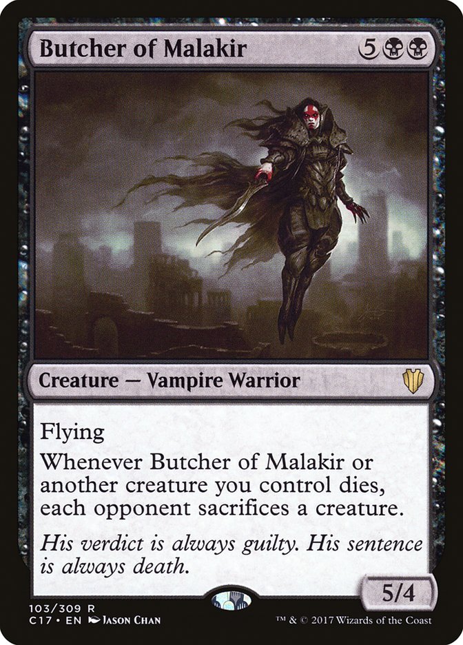 Butcher of Malakir [Commander 2017] | Devastation Store
