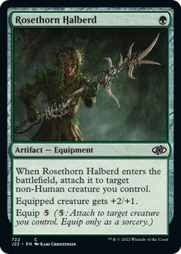 Rosethorn Halberd [Jumpstart 2022] | Devastation Store