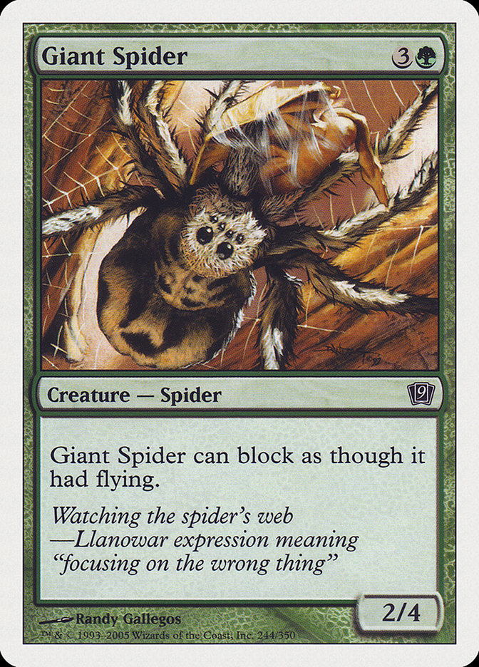 Giant Spider [Ninth Edition] - Devastation Store | Devastation Store