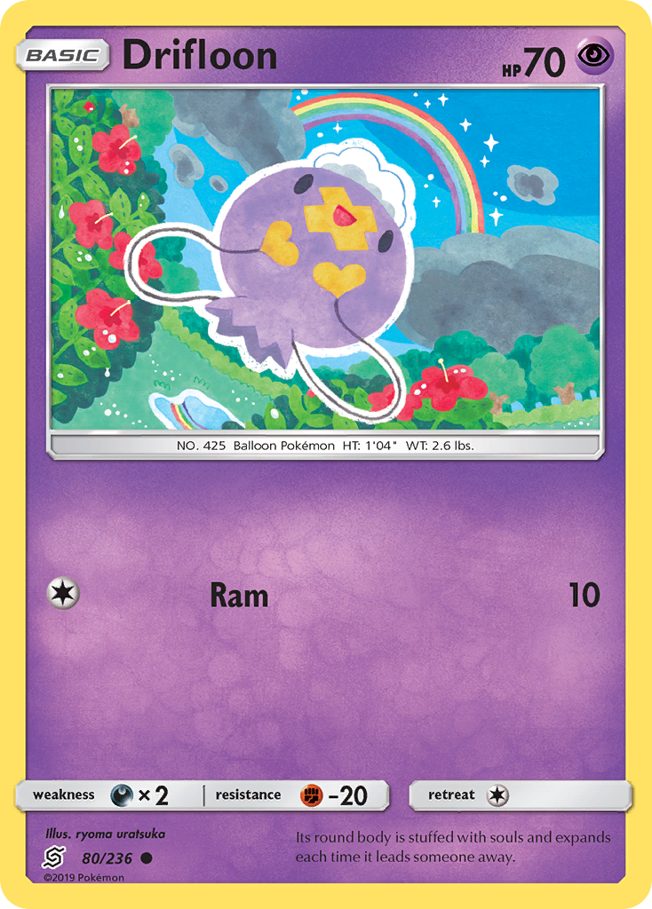 Drifloon (80/236) [Sun & Moon: Unified Minds] | Devastation Store