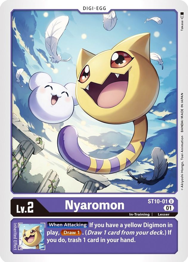 Nyaromon [ST10-01] [Starter Deck: Parallel World Tactician] | Devastation Store