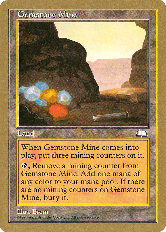 Gemstone Mine (Brian Selden) [World Championship Decks 1998] | Devastation Store