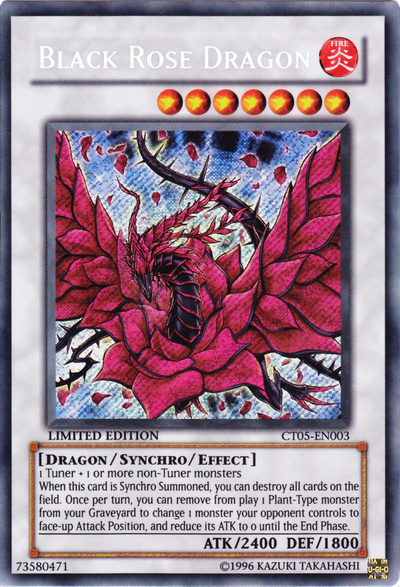 Black Rose Dragon [CT05-EN003] Secret Rare | Devastation Store