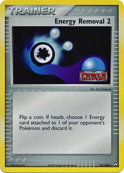 Energy Removal 2 (74/108) (Stamped) [EX: Power Keepers] | Devastation Store