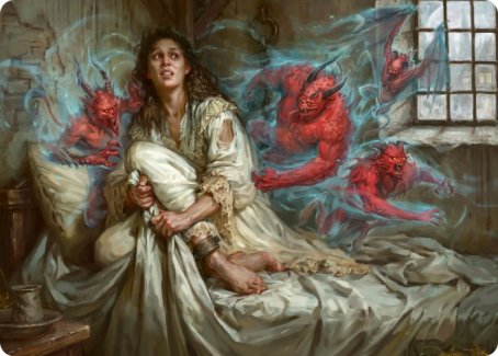Eruth, Tormented Prophet Art Card [Innistrad: Crimson Vow Art Series] | Devastation Store
