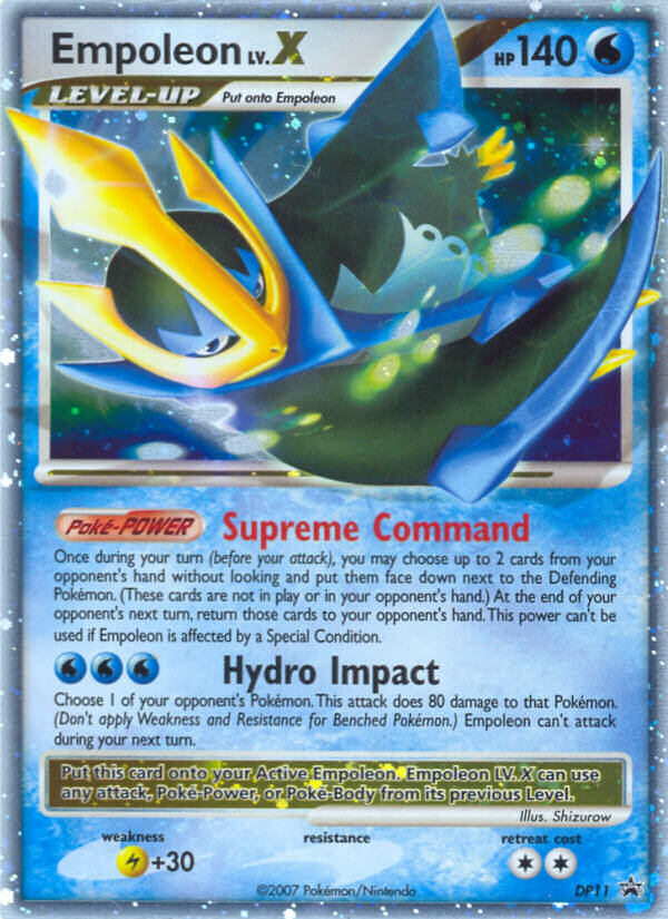 Empoleon LV.X (DP11) [Diamond & Pearl: Black Star Promos] | Devastation Store