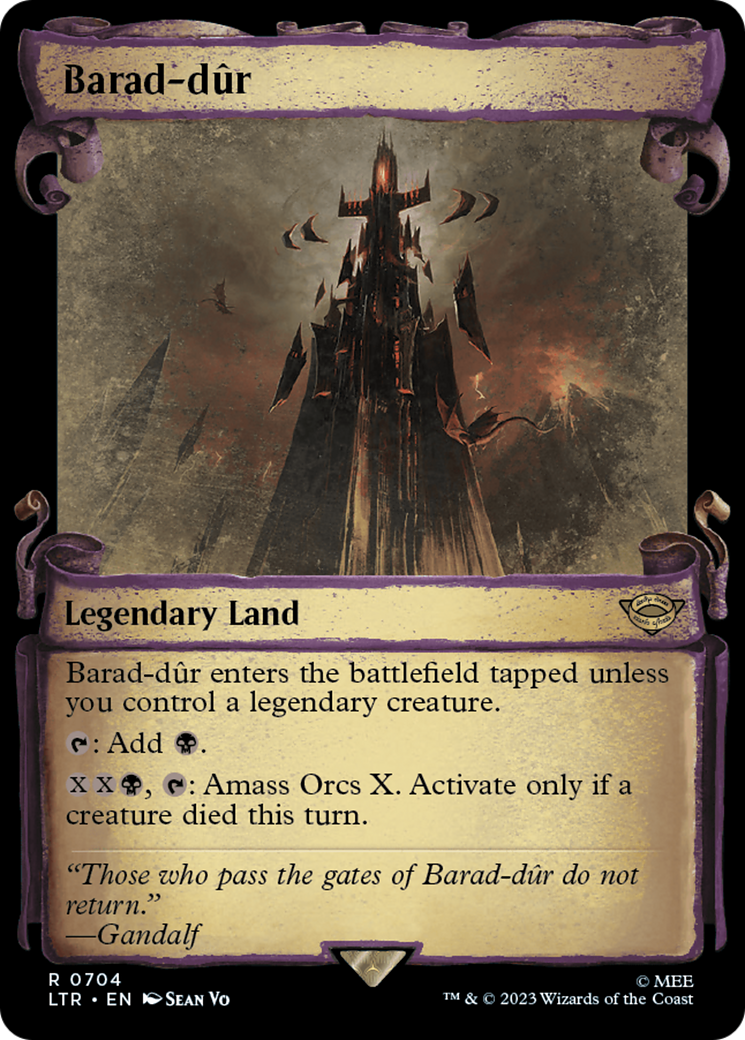 Barad-dur [The Lord of the Rings: Tales of Middle-Earth Showcase Scrolls] | Devastation Store