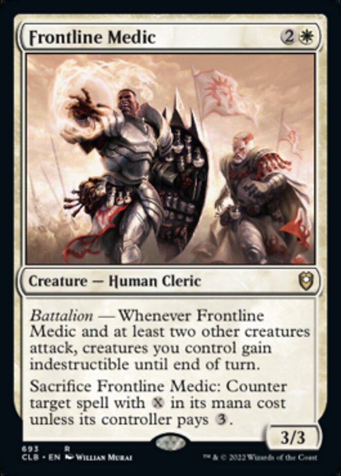 Frontline Medic [Commander Legends: Battle for Baldur's Gate] | Devastation Store