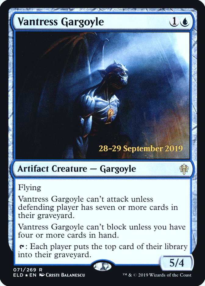 Vantress Gargoyle  [Throne of Eldraine Prerelease Promos] | Devastation Store