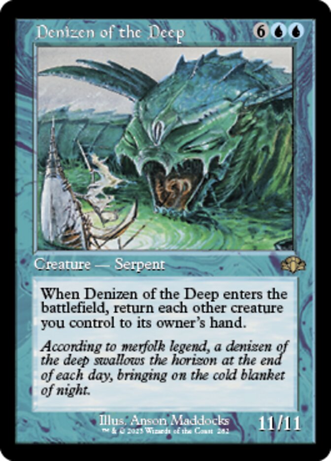 Denizen of the Deep (Retro) [Dominaria Remastered] | Devastation Store