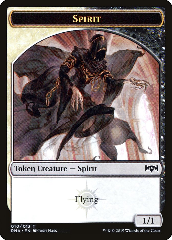 Spirit [Ravnica Allegiance Tokens] | Devastation Store