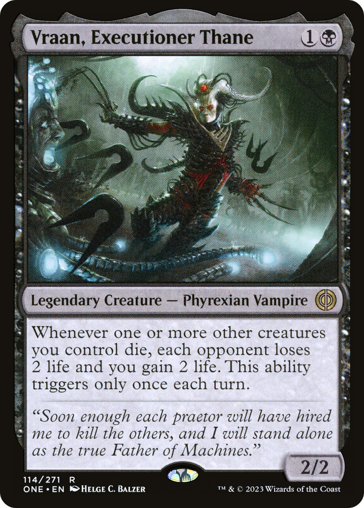 Vraan, Executioner Thane [Phyrexia: All Will Be One] | Devastation Store