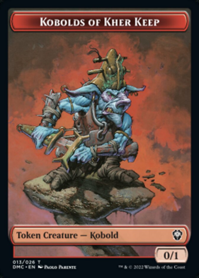 Kobolds of Kher Keep Token [Dominaria United Commander Tokens] | Devastation Store