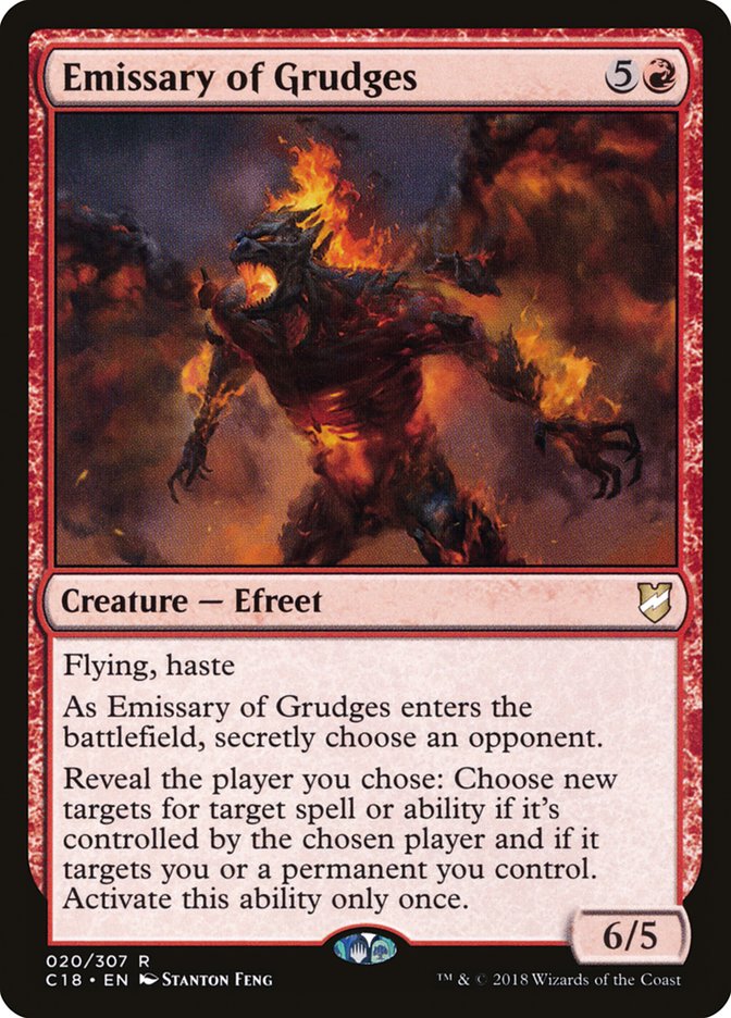 Emissary of Grudges [Commander 2018] | Devastation Store