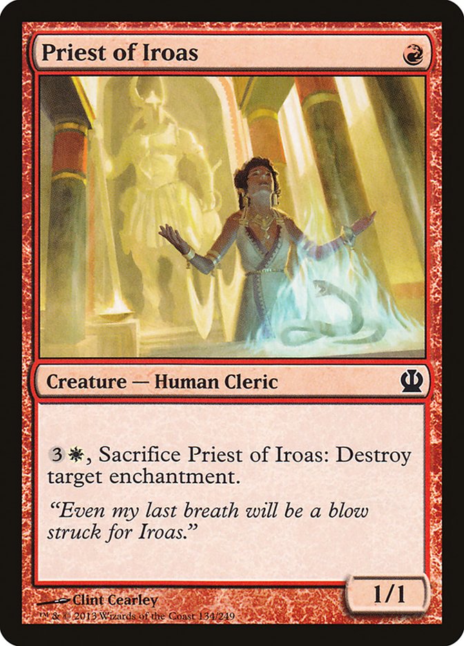 Priest of Iroas [Theros] - Devastation Store | Devastation Store