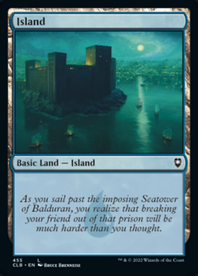 Island (455) [Commander Legends: Battle for Baldur's Gate] | Devastation Store