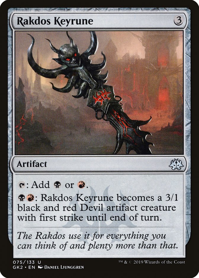 Rakdos Keyrune [Ravnica Allegiance Guild Kit] | Devastation Store