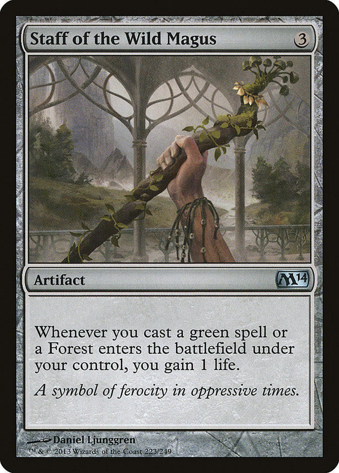 Staff of the Wild Magus [Magic 2014] | Devastation Store