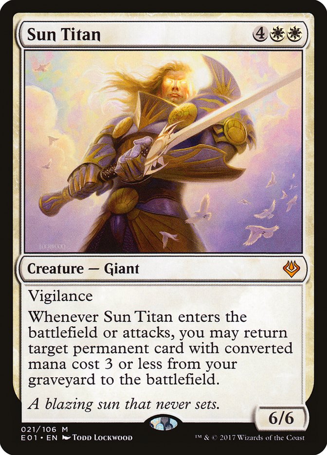 Sun Titan [Archenemy: Nicol Bolas] | Devastation Store