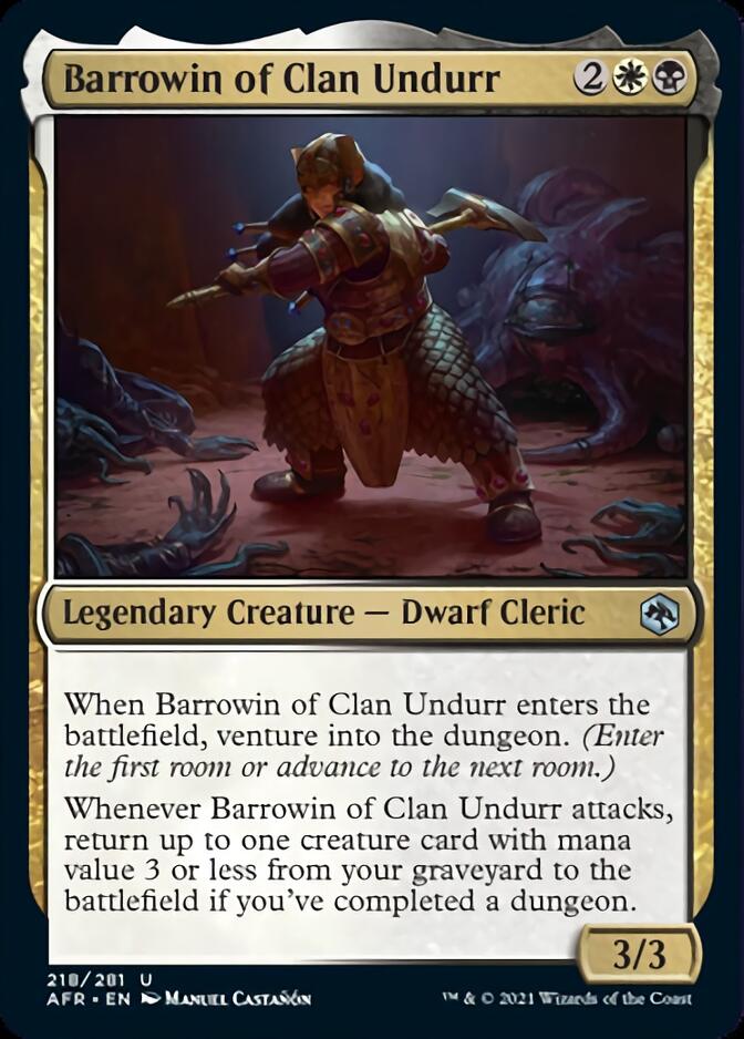 Barrowin of Clan Undurr [Dungeons & Dragons: Adventures in the Forgotten Realms] | Devastation Store