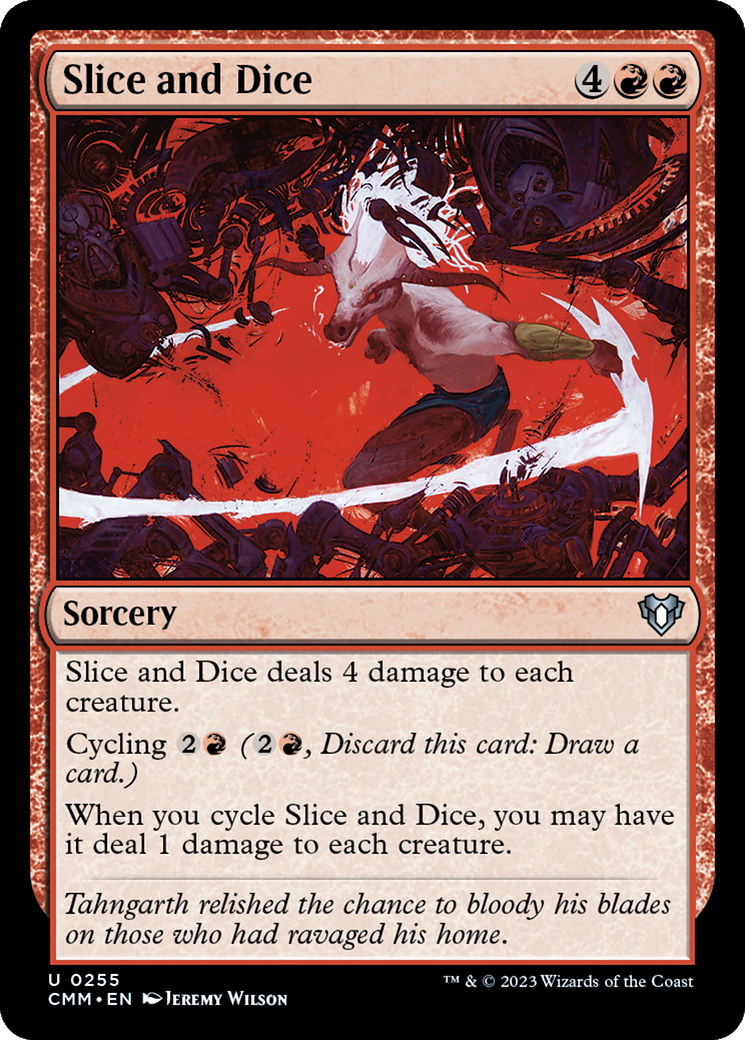Slice and Dice [Commander Masters] | Devastation Store