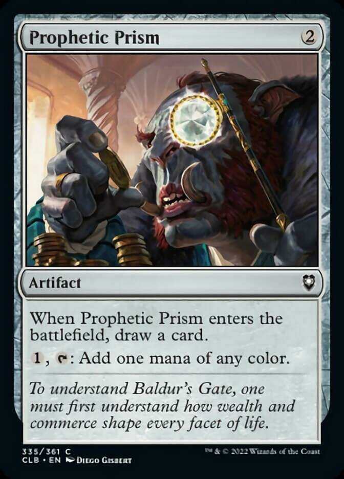 Prophetic Prism [Commander Legends: Battle for Baldur's Gate] | Devastation Store