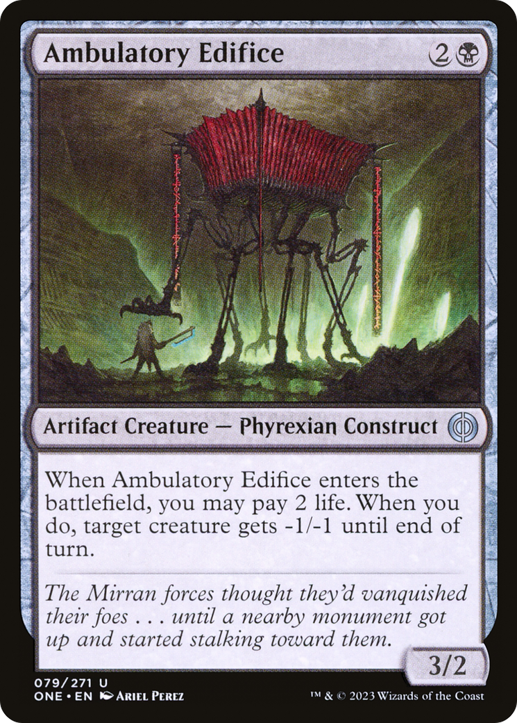 Ambulatory Edifice [Phyrexia: All Will Be One] | Devastation Store