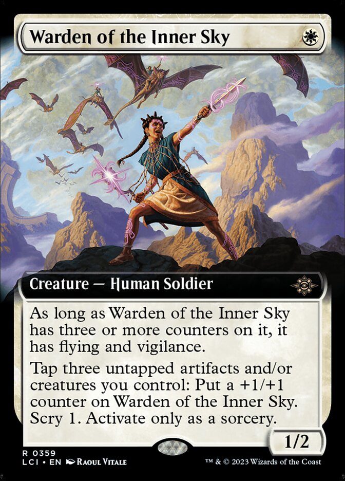Warden of the Inner Sky (Extended Art) [The Lost Caverns of Ixalan] | Devastation Store