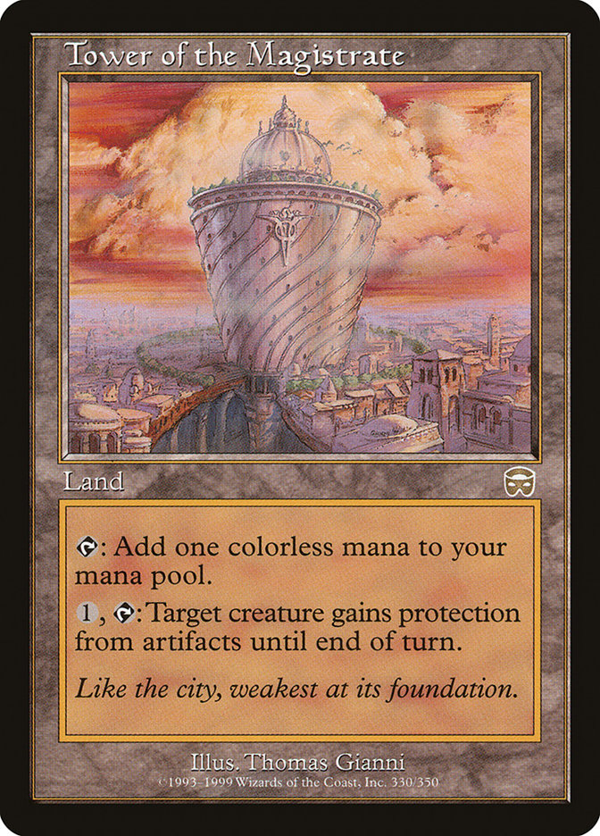 Tower of the Magistrate [Mercadian Masques] | Devastation Store