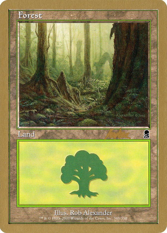 Forest (bk348) (Brian Kibler) [World Championship Decks 2002] | Devastation Store