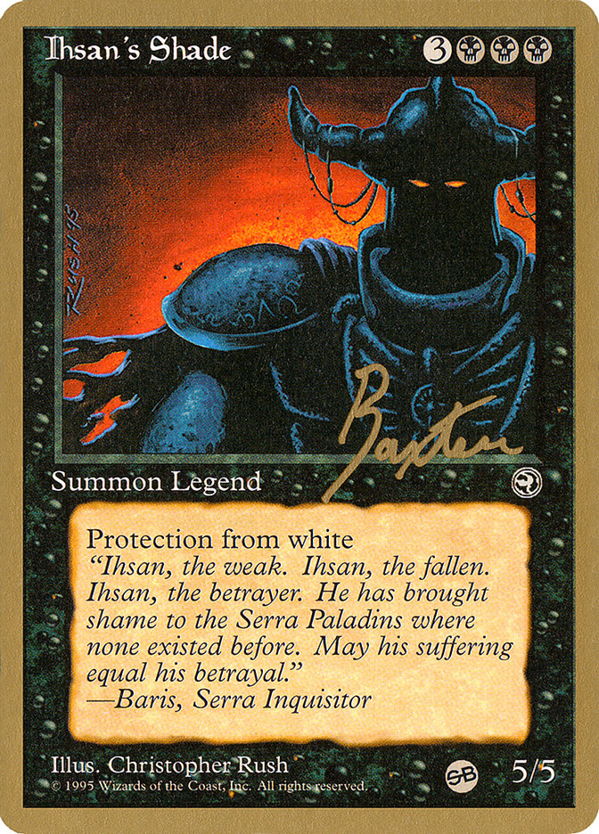 Ihsan's Shade (George Baxter) (SB) [Pro Tour Collector Set] | Devastation Store