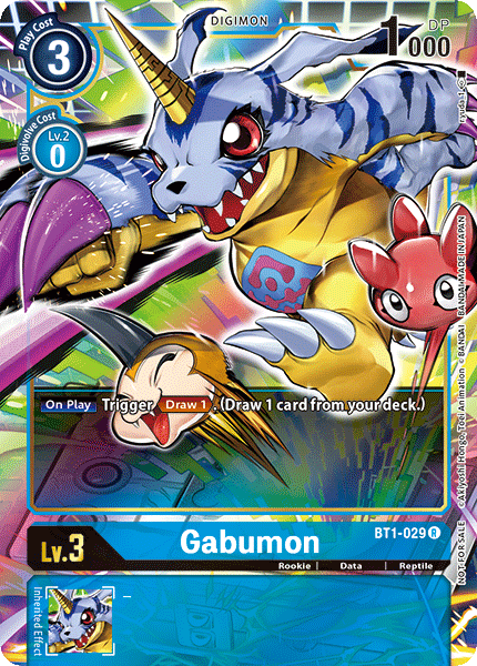 Gabumon [BT1-029] (Alternate Art) [Release Special Booster Ver.1.0] | Devastation Store