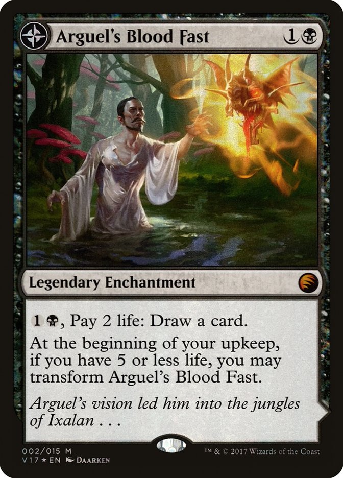 Arguel's Blood Fast // Temple of Aclazotz [From the Vault: Transform] | Devastation Store