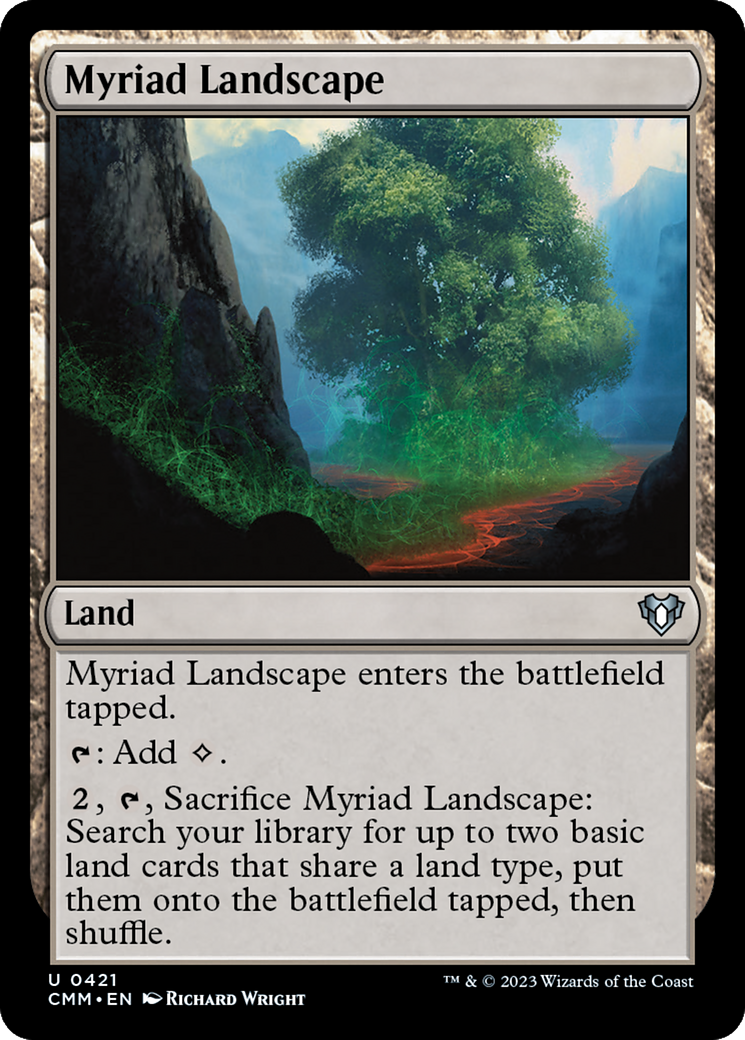 Myriad Landscape [Commander Masters] | Devastation Store