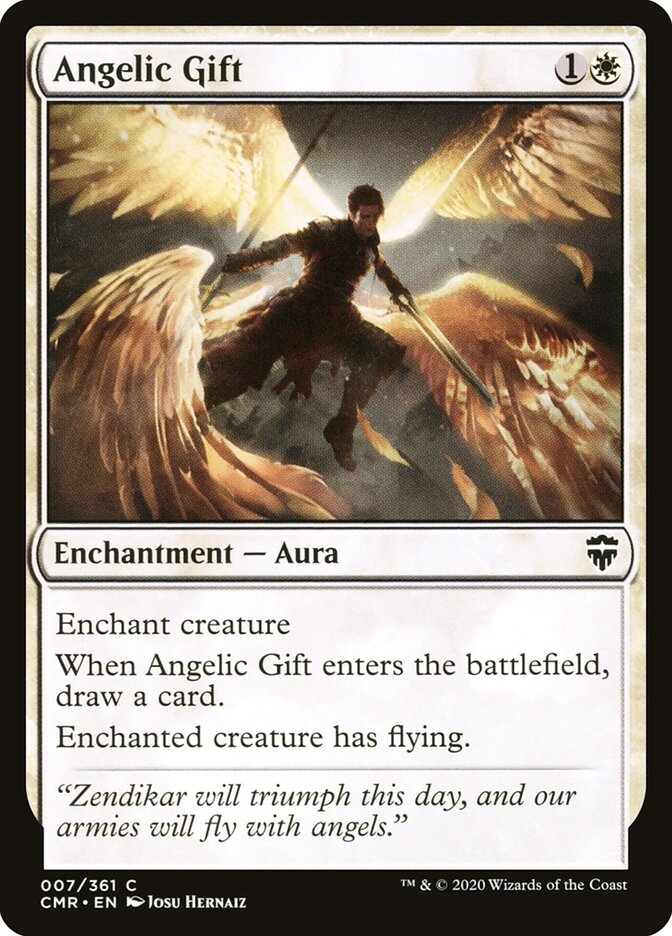 Angelic Gift [Commander Legends] | Devastation Store