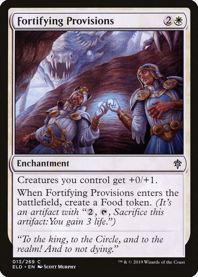 Fortifying Provisions [Throne of Eldraine] | Devastation Store