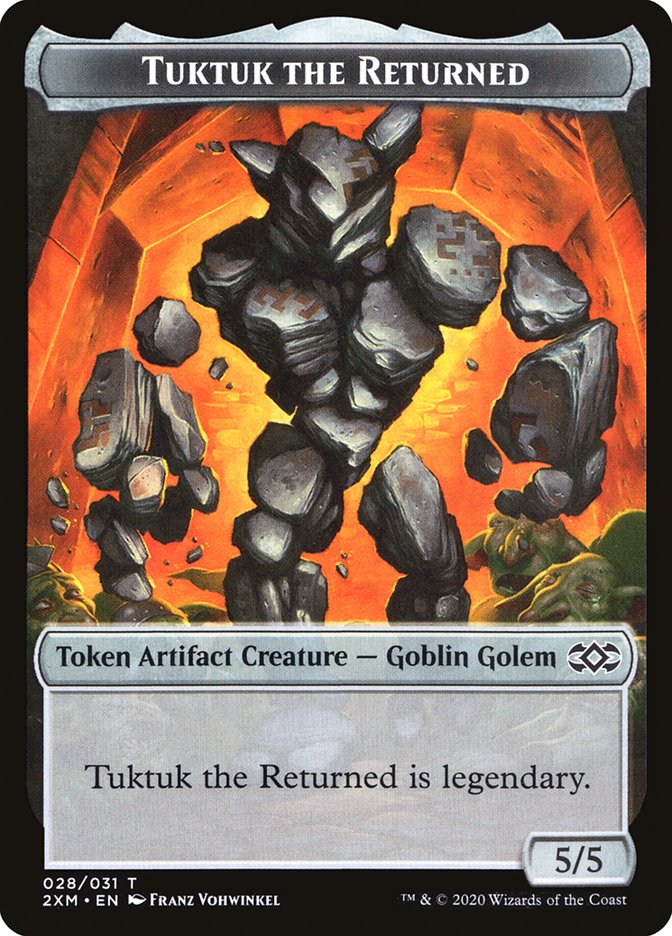 Tuktuk the Returned [Double Masters Tokens] | Devastation Store