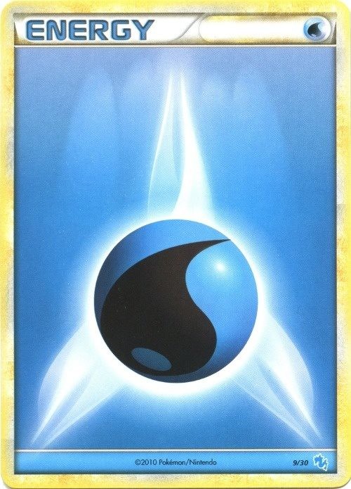 Water Energy (9/30) [HeartGold & SoulSilver: Trainer Kit - Gyarados] | Devastation Store