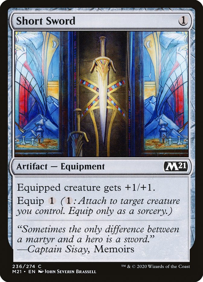 Short Sword [Core Set 2021] | Devastation Store